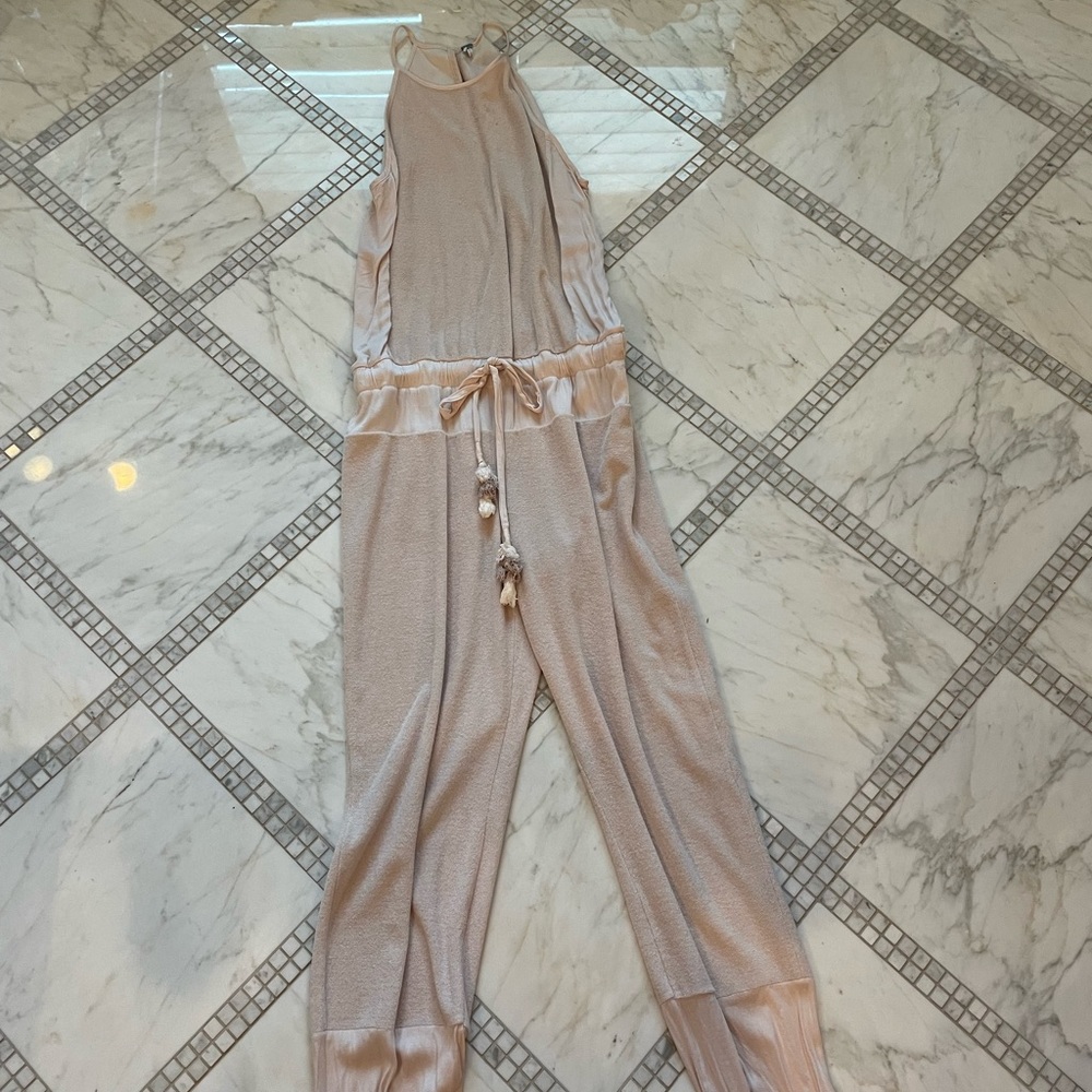 Nude/tan jumpsuit